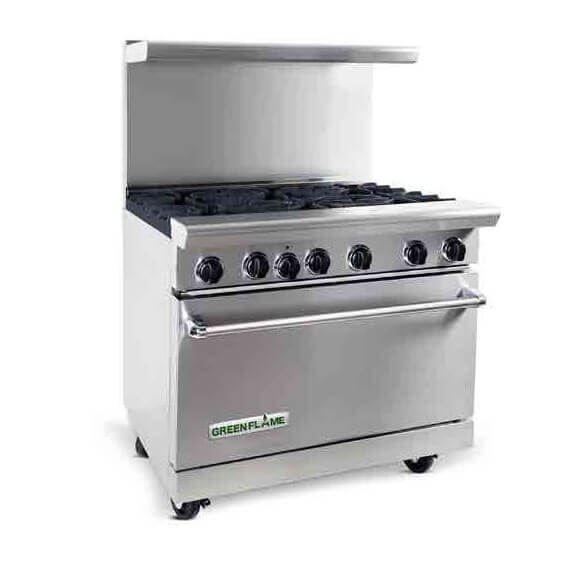 IKON COOKING - IHP-6-36 - Gas Hotplate - 6 burner - Brand New