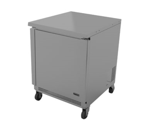 True - 44 Stainless Steel Worktop Freezer w/ 1 Door- TWT-44F-HC